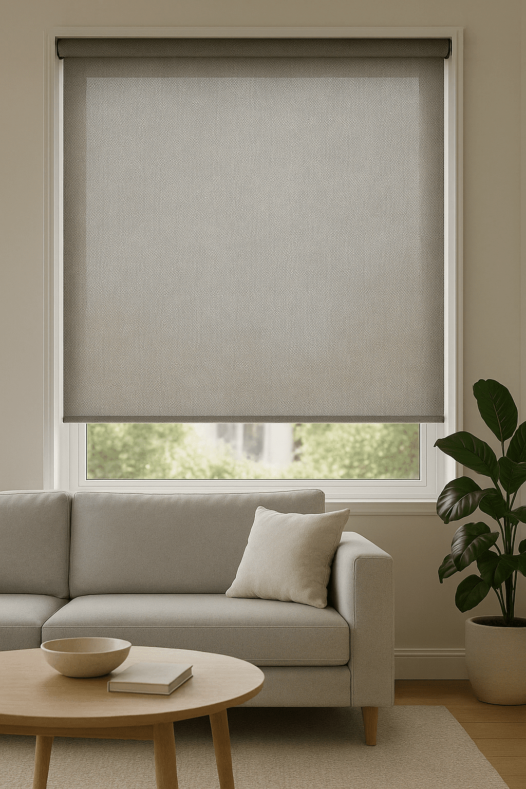 Roller Screen translucidas para living